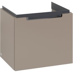 Villeroy & Boch Subway 2.0 A68510VM szafka 48.5x38x42 cm podumywalkowa wisząca szara