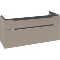 Villeroy & Boch Subway 2.0 A91710VM szafka 128.7x44.9x59 cm podumywalkowa wisząca szara