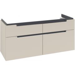 Villeroy & Boch Subway 2.0 A91710VN szafka 128.7x44.9x59 cm podumywalkowa wisząca szara