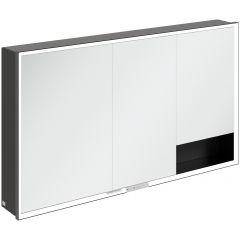 Villeroy & Boch My View+ B48113VL szafka 130x16.8x75 cm z lustrem czarna