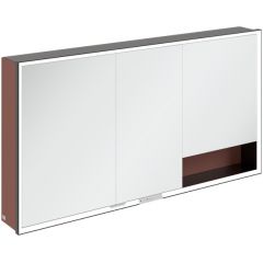 Villeroy & Boch My View+ B48114AH szafka 75x16.8x140 cm z lustrem czarna-czerwona