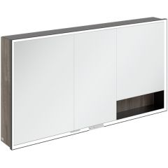 Villeroy & Boch My View+ B48114RK szafka 75x16.8x140 cm z lustrem czarna-dąb