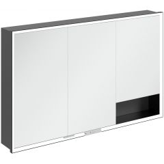 Villeroy & Boch My View+ B48212VR szafka 120x16.8x75 cm z lustrem grafitowa