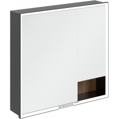 Villeroy & Boch My View+ B48280RH szafka 80x16.8x75 cm z lustrem dąb