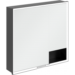 Villeroy & Boch My View+ B48280VL szafka 80x16.8x75 cm z lustrem czarna