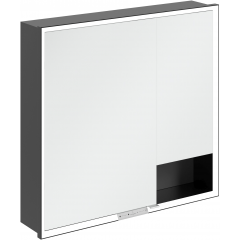 Villeroy & Boch My View+ B48280VR szafka 80x16.8x75 cm z lustrem grafitowa