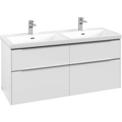 Villeroy & Boch Subway 3.0 C568L0VF szafka wisząca podumywalkowa 127.2x46.2 cm