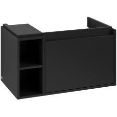 Villeroy & Boch Skyla C78700VL szafka 77.2x43.9x43.6 cm podumywalkowa wisząca czarna