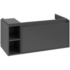 Villeroy & Boch Skyla C79000VR szafka 97.2x43.9x43.6 cm podumywalkowa wisząca grafitowa