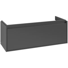 Villeroy & Boch Skyla C79200VR szafka 117.2x43.9x43.6 cm podumywalkowa wisząca grafitowa