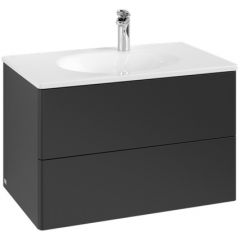 Villeroy & Boch Antao K04000PD szafka 78.8x49.6x50.4 cm podumywalkowa wisząca czarna