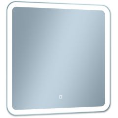 Venti Prima 5905951180236 lustro 60x60 cm kwadratowe z oświetleniem