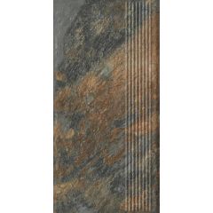 Paradyż Ardis Rust stopnica 60x30 cm brązowa