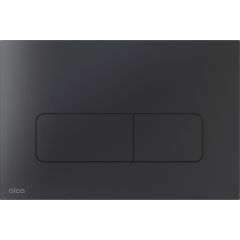 Alca Flat przycisk spłukujący do WC czarny mat MOON-BLACK