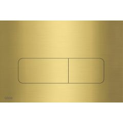 Alca Flat MOONBRASS przycisk spłukujący do wc złoty