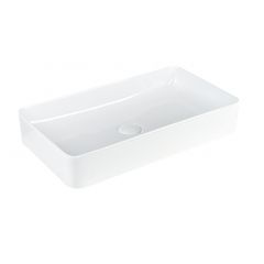 Aquavea Peras PERASBIA umywalka 61x36 cm prostokątna nablatowa biała