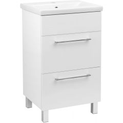 Astor Sol AFBUI51127 umywalka z szafką 51 cm białą
