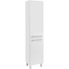 Astor Sol AFBUS24077 szafka 40x33x183 cm boczna stojąca biała