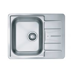 Alveus Line 1065681 zlewozmywak stalowy 61.5x50 cm stal