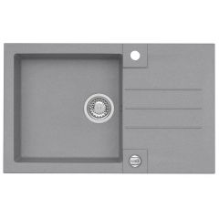 Alveus Rock 1203081 zlewozmywak granitowy 78x48 cm szary/grafitowy/onyx