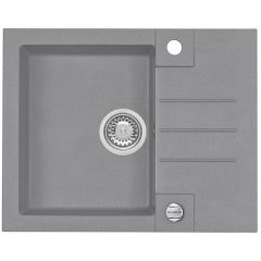 Alveus Rock 1213081 zlewozmywak granitowy 59.5x47.5 cm szary/grafitowy/onyx
