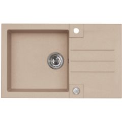 Alveus Rock 4203002 zlewozmywak granitowy 78x48 cm szary/grafitowy/onyx