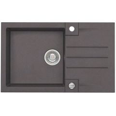 Alveus Rock 4203003 zlewozmywak granitowy 78x48 cm brązowy