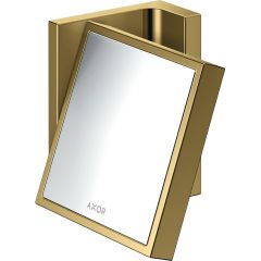Axor Universal Rectangular lusterko kosmetyczne złoty optyczny polerowany 42649990