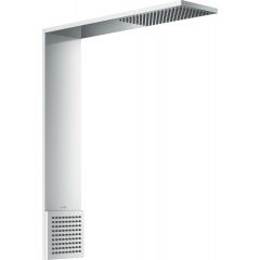 Axor ShowerComposition 12593000 deszczownica z ramieniem 42.4x11 cm prostokątna chrom