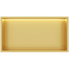 Balneo Wall Box B01010301092 półka wnękowa 60 cm złota