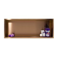 Balneo Wall-Box One Copper/Miedź OBCO6 półka wnękowa 90 cm miedziana