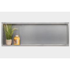 Balneo Wall-Box No Rim Inox OBIN6NR półka wnękowa