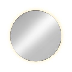 Baltica Design Tiny Border Bright 5904107910468 lustro 50x50 cm okrągłe z oświetleniem srebrny