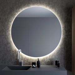 Baltica Design Bright 5904107913308 lustro 60x60 cm okrągłe z oświetleniem