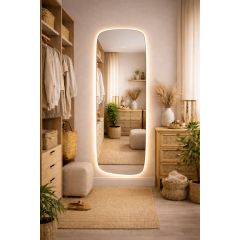 Baltica Design Stone Calm 5904107933191 lustro 50x155 cm z oświetleniem