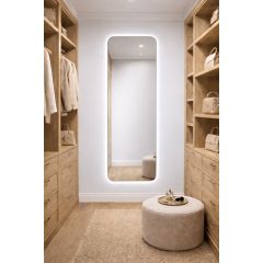 Baltica Design Stone Aura 5904107933252 lustro 50x155 cm z oświetleniem