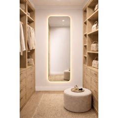 Baltica Design Stone Aura 5904107933269 lustro 50x155 cm z oświetleniem