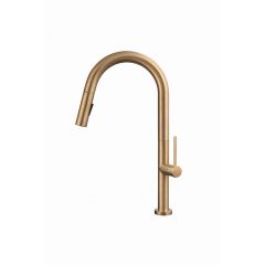 Berg Slim S130336BG bateria kuchenna stojąca złoto/stare złoto