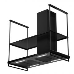 Berg Frame FRAOPKLDBK1201 okap przyścienny 120 cm czarny