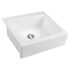 Berg Nova BRN22C104 zlewozmywak ceramiczny 66x62 cm biały