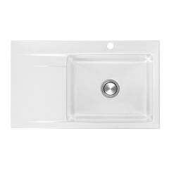 Berg Grazia BRZ22C11P zlewozmywak ceramiczny 86x51 cm biały