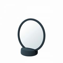 Blomus Sono B69160 lusterko kosmetyczne 17x18.5 cm okrągłe czarny