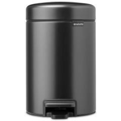 Brabantia NewIcon 233449 kosz na śmieci 3 l czarny