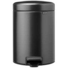 Brabantia NewIcon 233463 kosz na śmieci 5 l czarny