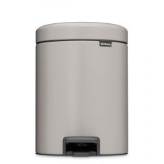 Brabantia NewIcon 252204 kosz na śmieci 5 l szary