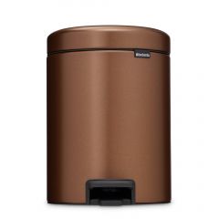 Brabantia NewIcon 255229 kosz na śmieci 5 l brązowy