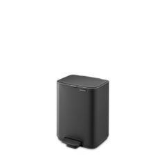 Brabantia Bo 237904 kosz na śmieci 4 l szary