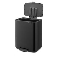 Brabantia Bo 238000 kosz na śmieci 12 l czarny