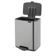 Brabantia Bo 238048 kosz na śmieci 12 l stal