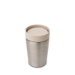 Brabantia Make & Take 244841 kubek termiczny 8.1x8x12.7 cm beżowy-stal